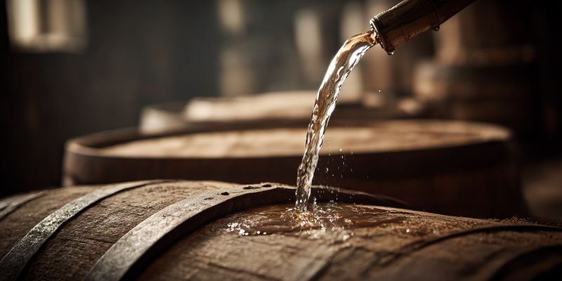 Sustainable rum aging in recycled barrels